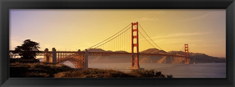 Framed Golden Gate Bridge Print