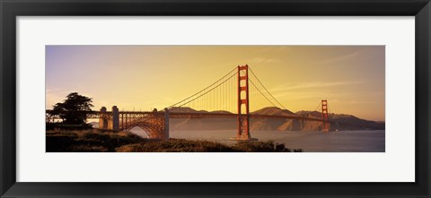 Framed Golden Gate Bridge Print