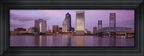 Framed Jacksonville FL Print