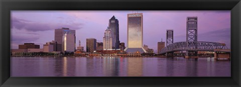 Framed Jacksonville FL Print