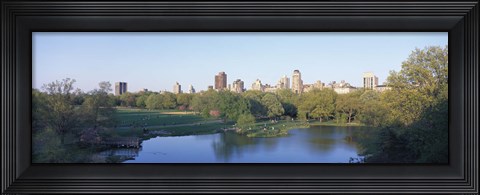 Framed Central Park, Upper East Side, NYC, New York City, New York State, USA Print