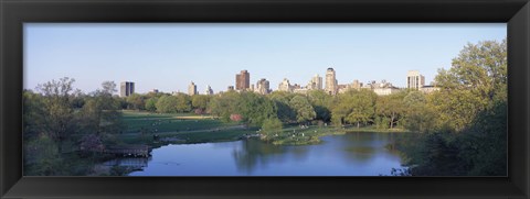 Framed Central Park, Upper East Side, NYC, New York City, New York State, USA Print