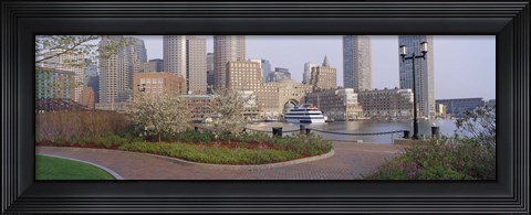 Framed Buildings in a city, Boston, Massachusetts, USA Print