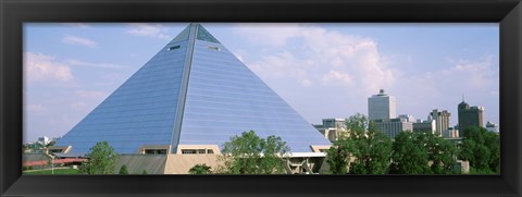 Framed USA, Tennessee, Memphis, The Pyramid Print