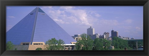 Framed Pyramid Memphis TN Print