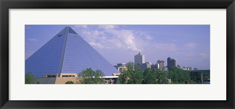 Framed Pyramid Memphis TN Print