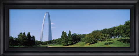 Framed Gateway Arch, St Louis MO Print