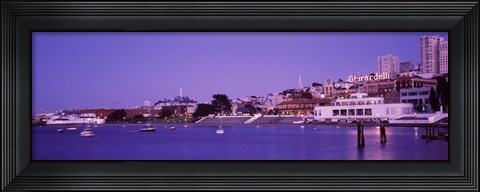 Framed Ghirardelli Square, San Francisco, California, USA Print