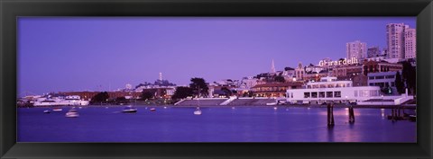Framed Ghirardelli Square, San Francisco, California, USA Print