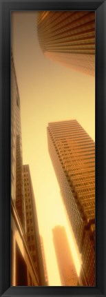 Framed Buildings in the Financial district, San Francisco, California Print