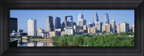 Framed Daytime View of Philadelphia Print