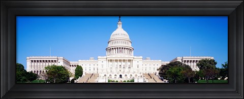 Framed US Capitol, Washington DC, District Of Columbia, USA Print