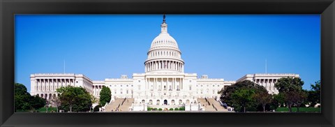 Framed US Capitol, Washington DC, District Of Columbia, USA Print