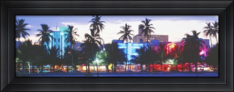 Framed South Beach Miami Beach Florida USA Print