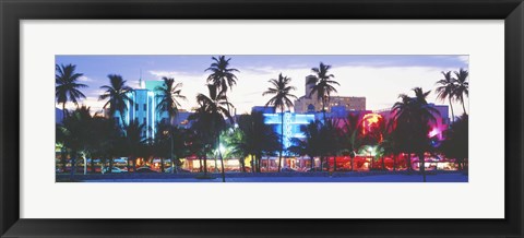 Framed South Beach Miami Beach Florida USA Print