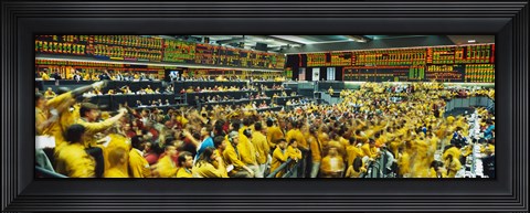 Framed Futures and Options Traders Chicago Mercantile Exchange Chicago IL Print
