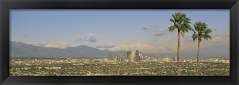 Framed Los Angeles CA Print