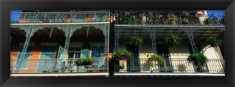 Framed Bourbon Street New Orleans LA Print