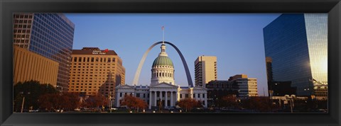 Framed Buildings in St. Louis MO Print