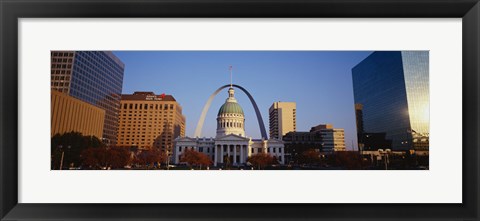 Framed Buildings in St. Louis MO Print