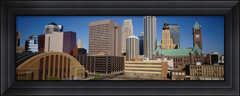 Framed Downtown Minneapolis MN Print