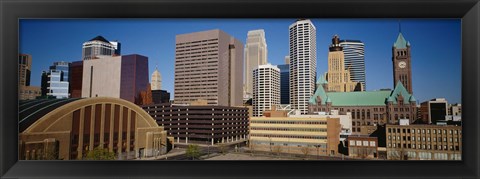 Framed Downtown Minneapolis MN Print