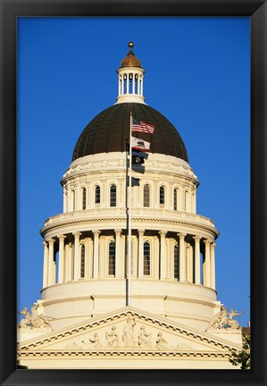 Framed California State Capitol Building Sacramento CA Print