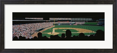Framed Ballpark in Arlington Print