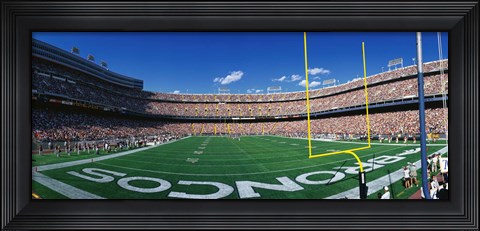 Framed Mile High Stadium Print
