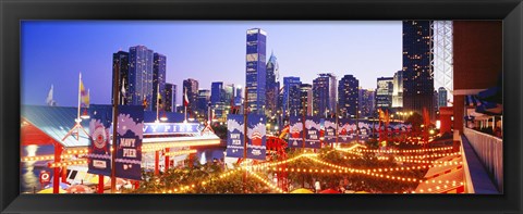 Framed Navy Pier Chicago IL Print