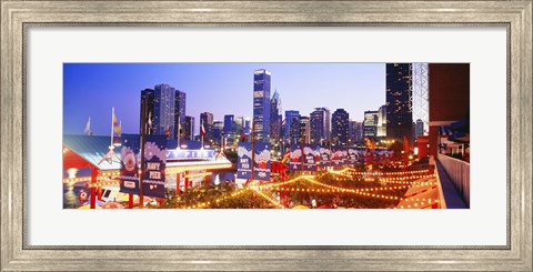 Framed Navy Pier Chicago IL Print
