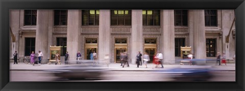 Framed Financial District, Chicago, Illinois, USA Print