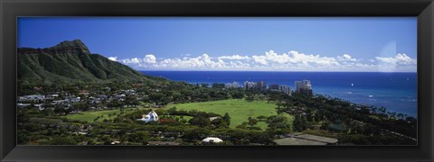 Framed Waikiki Oahu HI Print