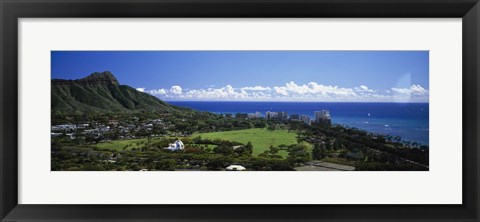 Framed Waikiki Oahu HI Print