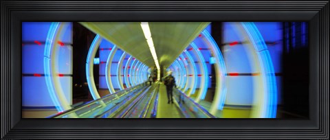 Framed Escalator, Las Vegas Nevada, USA Print