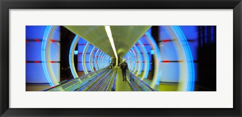 Framed Escalator, Las Vegas Nevada, USA Print