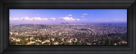 Framed Cityscape, Los Angeles, California, USA Print