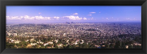 Framed Cityscape, Los Angeles, California, USA Print