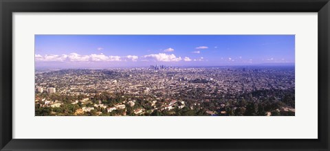 Framed Cityscape, Los Angeles, California, USA Print