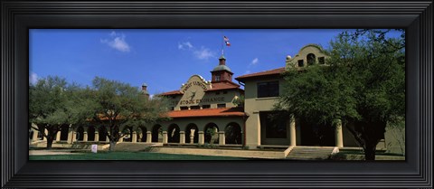 Framed Facade of a building, Livestock Exchange Building, Fort Worth, Texas, USA Print