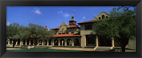 Framed Facade of a building, Livestock Exchange Building, Fort Worth, Texas, USA Print