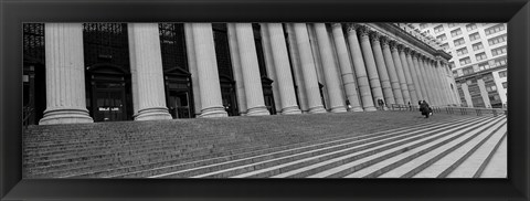 Framed Courthouse Steps, NYC Print