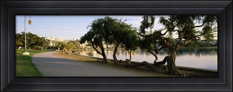 Framed USA, California, Oakland, Path Print