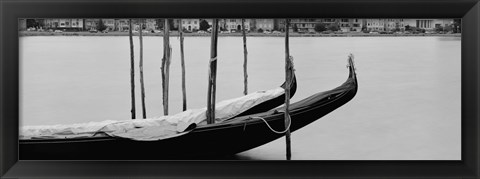 Framed Gondola in a lake, Oakland, California, USA Print