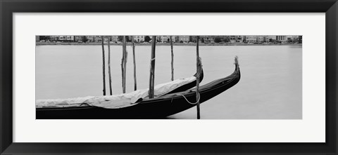 Framed Gondola in a lake, Oakland, California, USA Print
