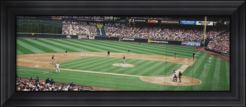 Framed SAFECO basefall Field Seattle WA Print
