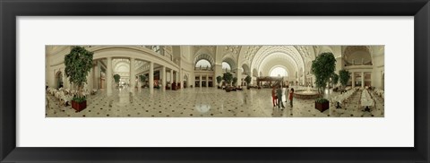 Framed Interior Union Station Washington DC Print