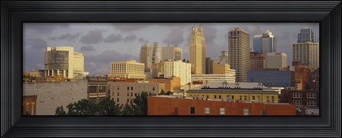 Framed Kansas City, Missouri Skyline Print