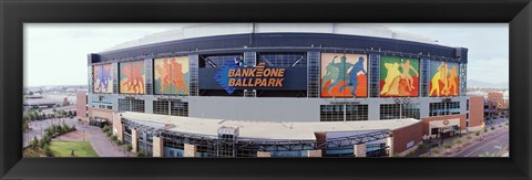 Framed Bank One Ballpark Phoenix AZ Print