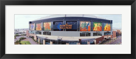 Framed Bank One Ballpark Phoenix AZ Print